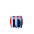 Load image into Gallery viewer, Red Blue Stripe Mini Insulated Tote