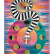 Load image into Gallery viewer, Clown Snake Tea Towel x Jeffrey Gibson