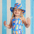 Load image into Gallery viewer, Swim Bucket Hat Flamin' Galahs