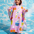 Load image into Gallery viewer, Kids Hooded Towel Sundae Fun Day