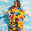 Load image into Gallery viewer, Kids Hooded Towel Chomp