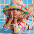 Load image into Gallery viewer, Swim Bucket Hat Fancy Fins