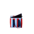 Load image into Gallery viewer, Red Blue Stripe Medium Insulated Tote