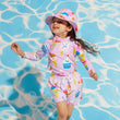 Load image into Gallery viewer, Swim Bucket Hat Sundae Fun Day