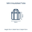 Load image into Gallery viewer, Daisy Mini Insulated Tote