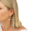 Load image into Gallery viewer, SMALL GOLD WATER DROP STUDS