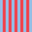 Load image into Gallery viewer, Red Blue Stripe Zip Medium Tote