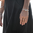 Load image into Gallery viewer, STERLING SILVER LOVE LETTER BRACELET - T