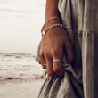 Load image into Gallery viewer, STERLING SILVER LOVE LETTER BRACELET - B