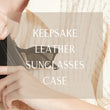 Load image into Gallery viewer, Keepsake Leather Sunglasses Case