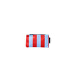 Load image into Gallery viewer, Red Blue Stripe Tiny Zip Pouch