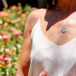Load image into Gallery viewer, Paper Daisy Necklace
