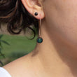 Load image into Gallery viewer, Petite Peacock Handmade Ceramic Earrings