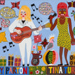 Load image into Gallery viewer, Dolly Parton & Tina Turner Tea Towel