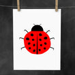 Load image into Gallery viewer, Ladybug print