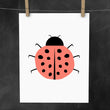 Load image into Gallery viewer, Ladybug print