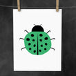 Load image into Gallery viewer, Ladybug print