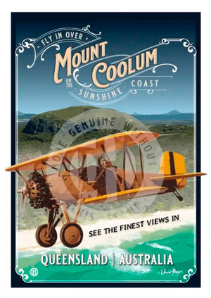 Mount Coolum - Retro Poster