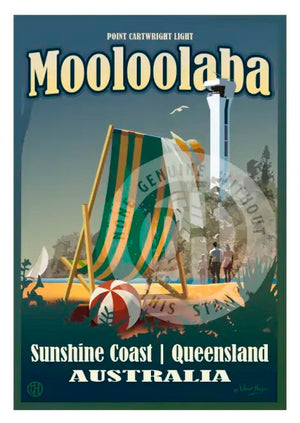 Mooloolaba - Retro Poster