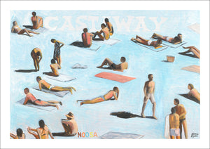 CASTAWAY (Noosa) - A3 POSTER PRINT