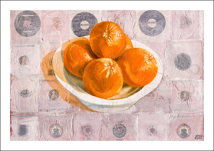 ORANGES IN ITALY - A3 POSTER PRINT