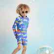 Load image into Gallery viewer, Long Sleeve Rash Vest / Beep Beep
