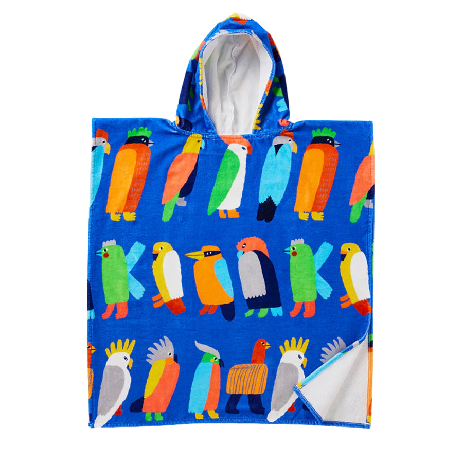 Kids Hooded Towel Flamin' Galahs