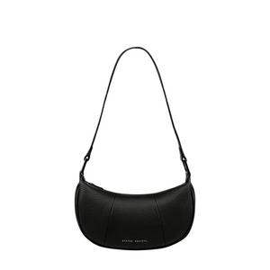 Women's Leather Solus Handbag - Black