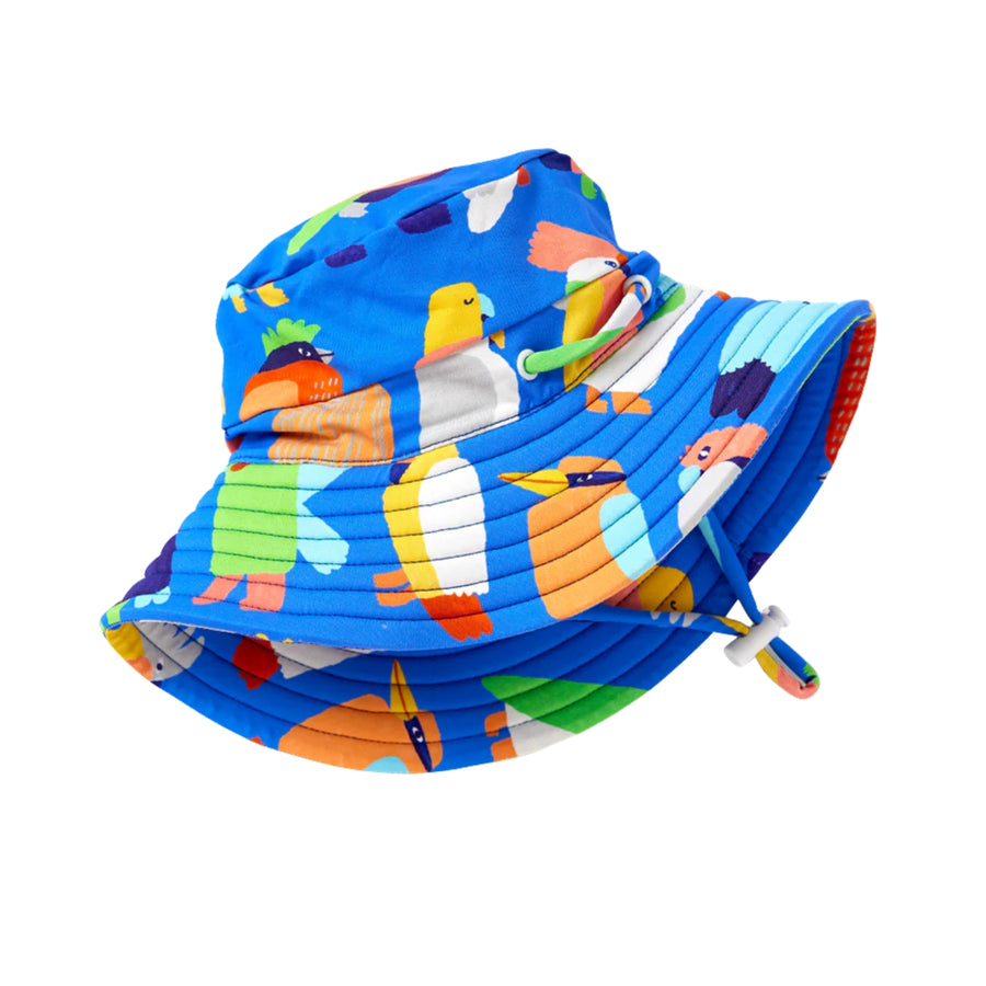 Swim Bucket Hat Flamin' Galahs