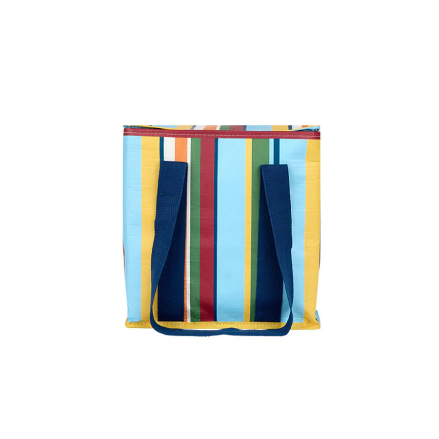 Retro Stripe Insulated Tote