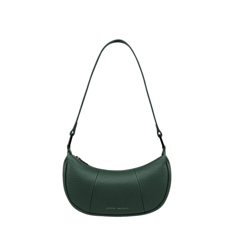 Women's Leather Solus Handbag - Green