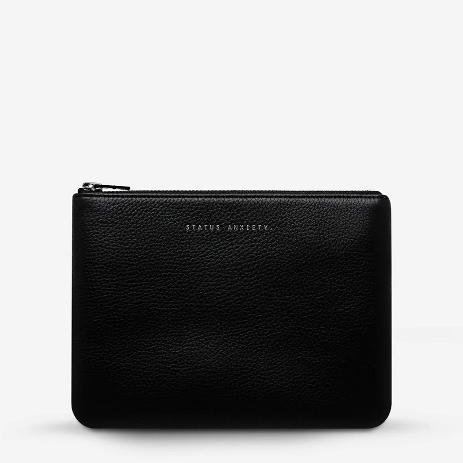 New Day - Black Leather Wallet