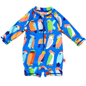Long Sleeve Rash Suit Flamin' Galahs