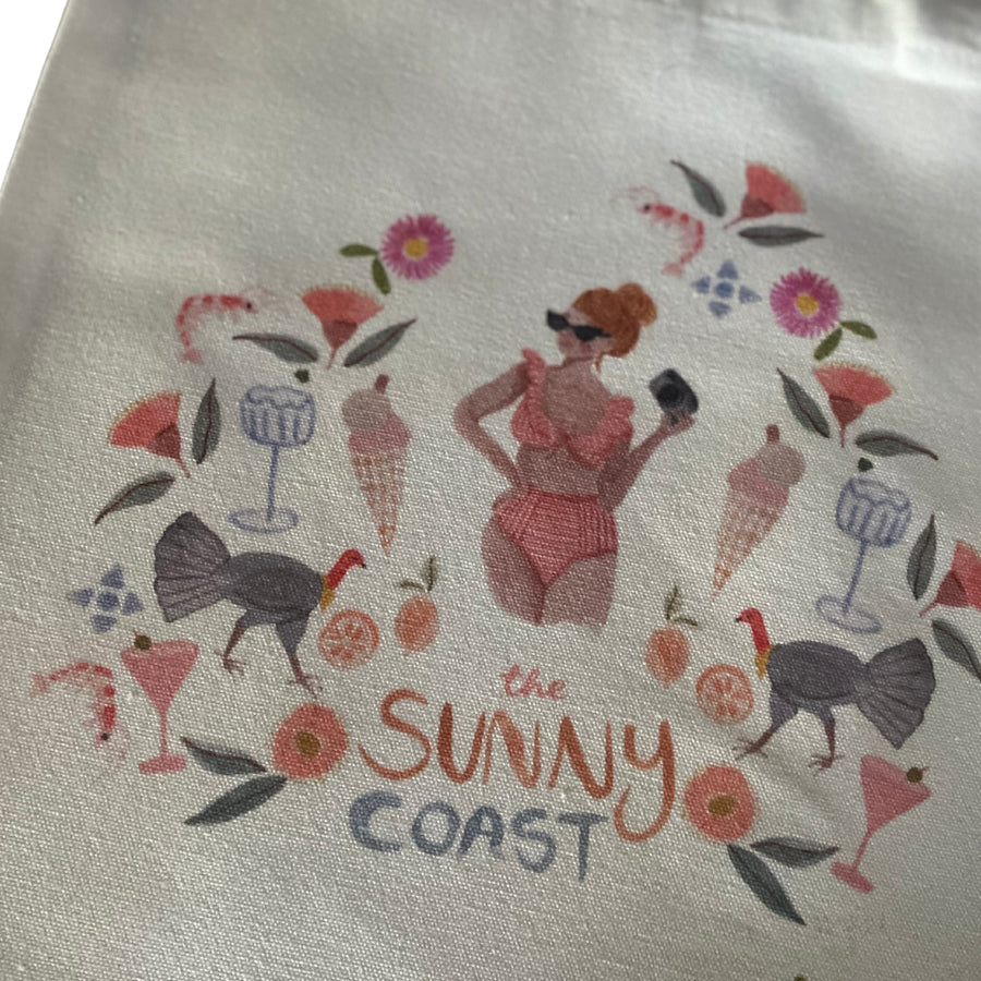 The Sunny Coast tote bag