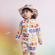 Load image into Gallery viewer, Long Sleeve Rashsuit / Flutterby
