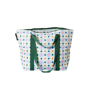 Daisy Stripe Medium Tote