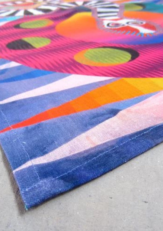 Clown Snake Tea Towel x Jeffrey Gibson