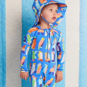 Long Sleeve Rash Suit Flamin' Galahs