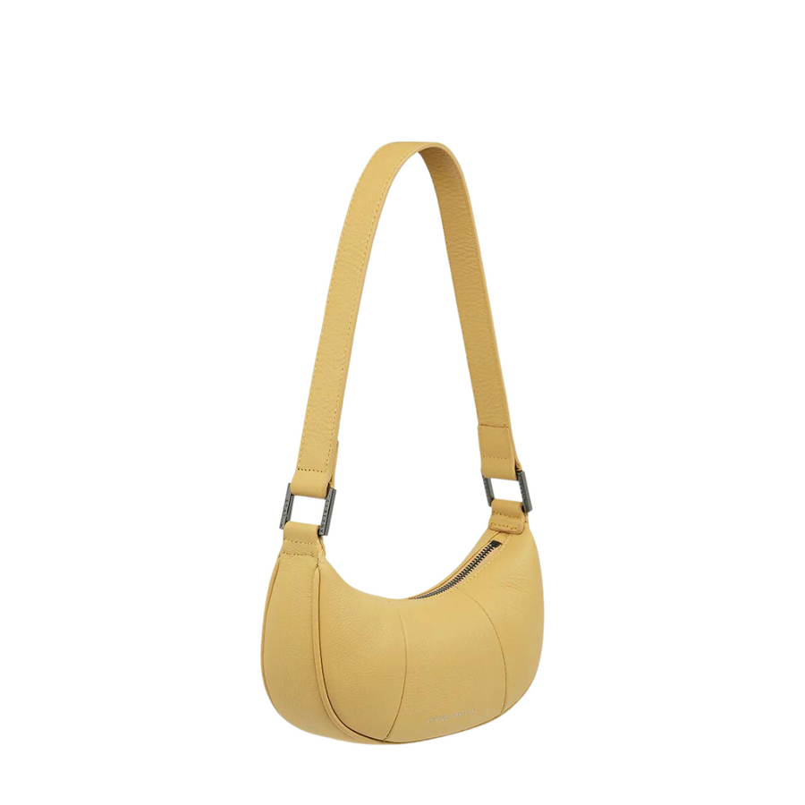 Women's Leather Solus Handbag - Buttermilk