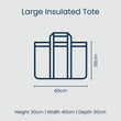 Load image into Gallery viewer, Maze - Large Insulated Tote
