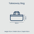 Load image into Gallery viewer, Hydrangea - Takeaway Bag
