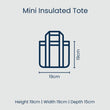 Load image into Gallery viewer, Maze - Mini Insulated Tote
