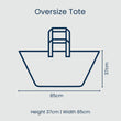 Load image into Gallery viewer, Hydrangea - Oversized Tote
