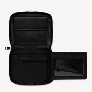 Emmit Black Leather Wallet