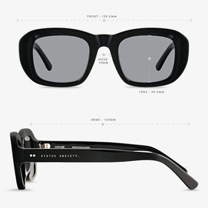 Cascade Sunglasses Black