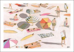 CHRISTMAS HEATWAVE (Noosa) - A3 POSTER PRINT