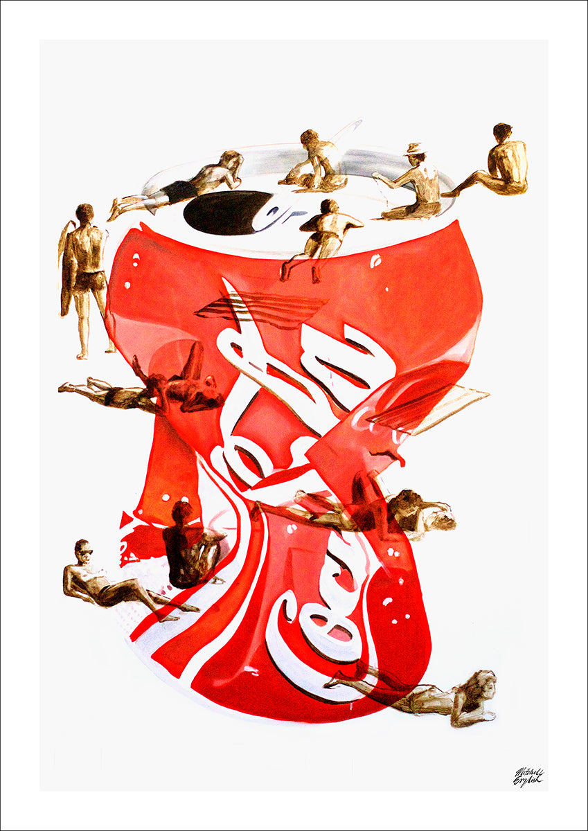 MALIBU - A3 POSTER PRINT