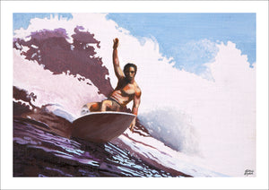 THE HAWAIIAN - A3 POSTER PRINT