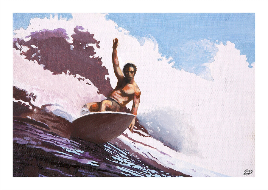THE HAWAIIAN - A3 POSTER PRINT