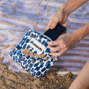 Beach Pouch | Medium | Bold and Blue-tiful